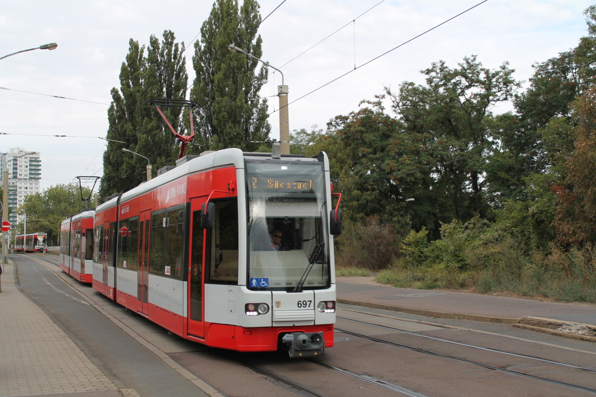 Галле, Bombardier MGT-K № 697