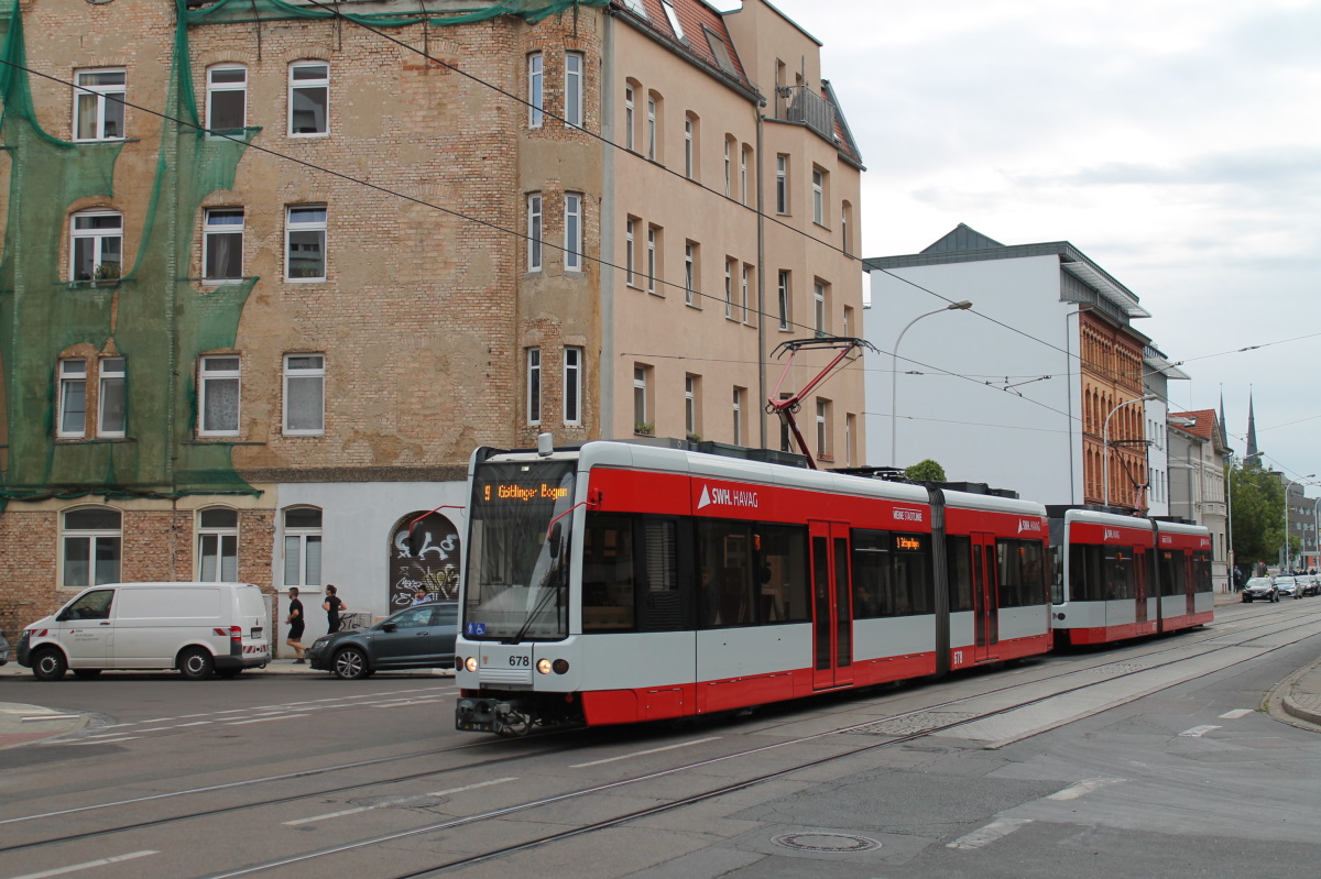 Галле, Bombardier MGT-K № 678