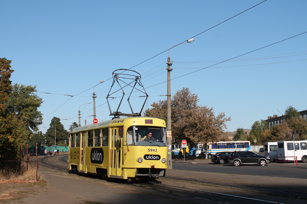 Киев, Tatra T3SU № 5942