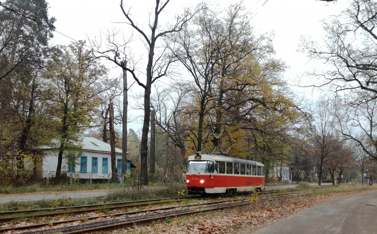 Киев, Tatra T3SU № 5590