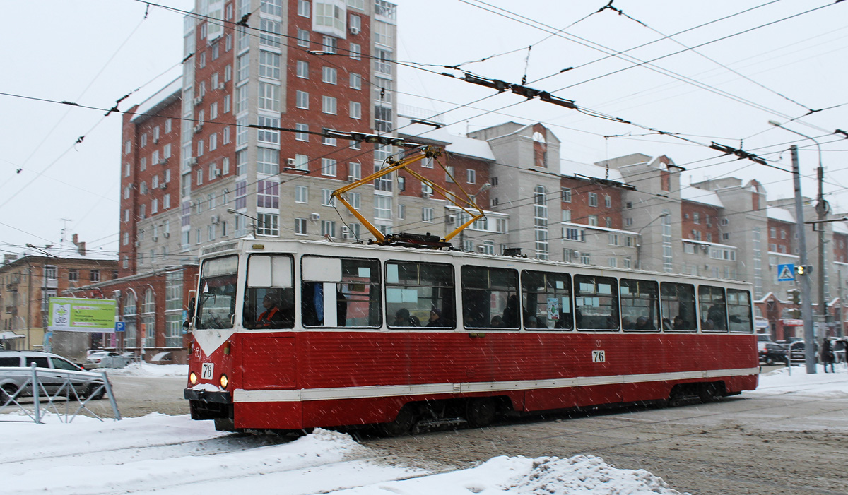 Омск, 71-605 (КТМ-5М3) № 76