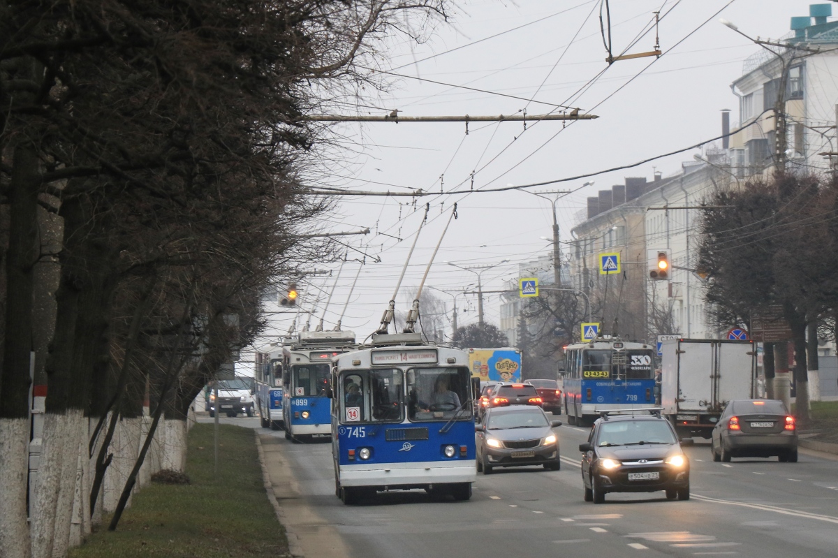 Чебоксары, ЗиУ-682Г-012 [Г0А] № 745