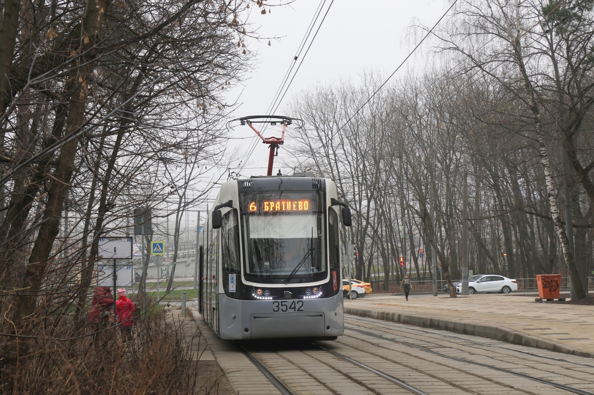 Москва, 71-414 (Pesa Fokstrot) № 3542 Москва, 71-414 (Pesa Fokstrot) № 3542