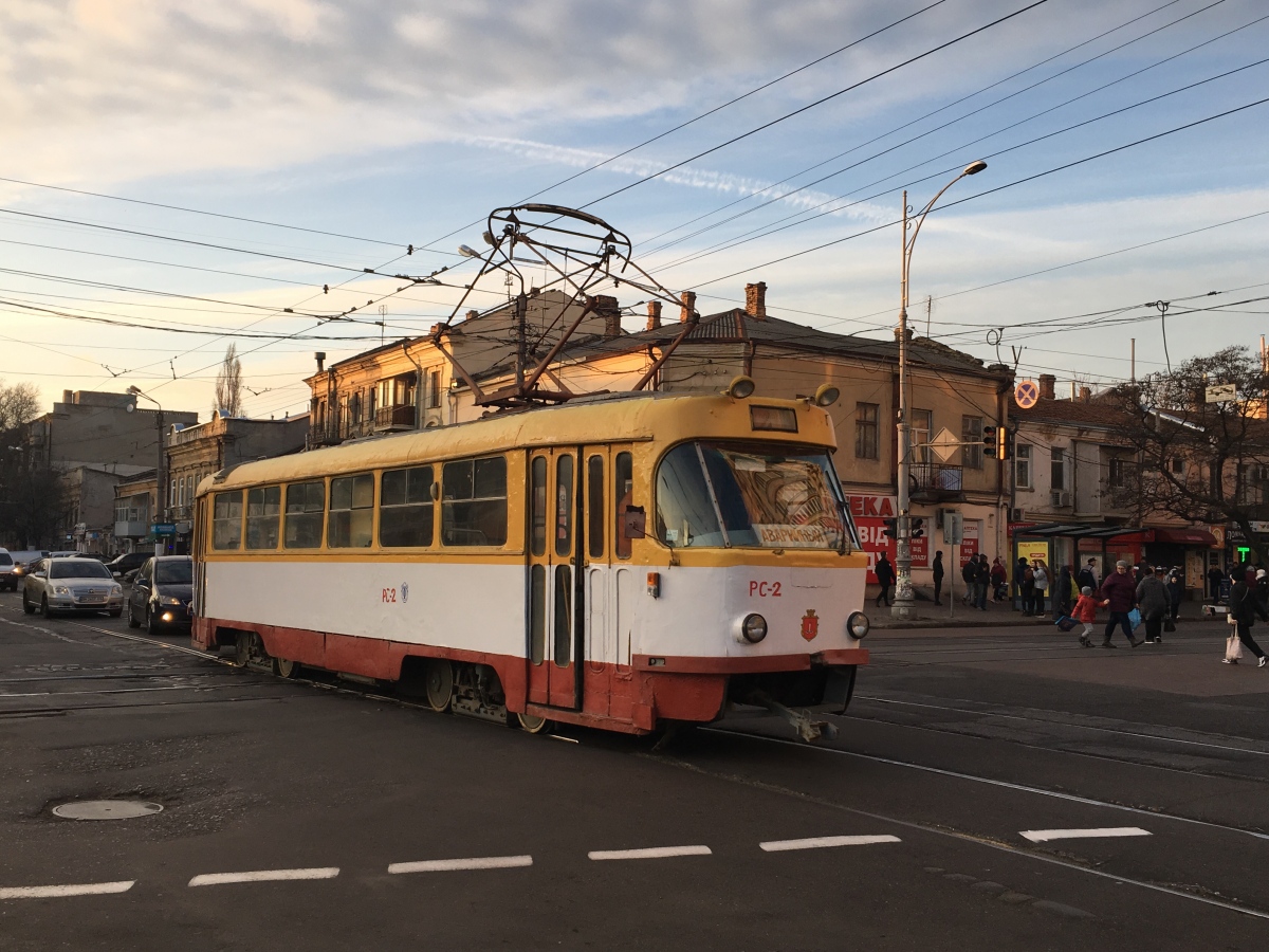 Одесса, Tatra T3SU (двухдверная) № РС-2