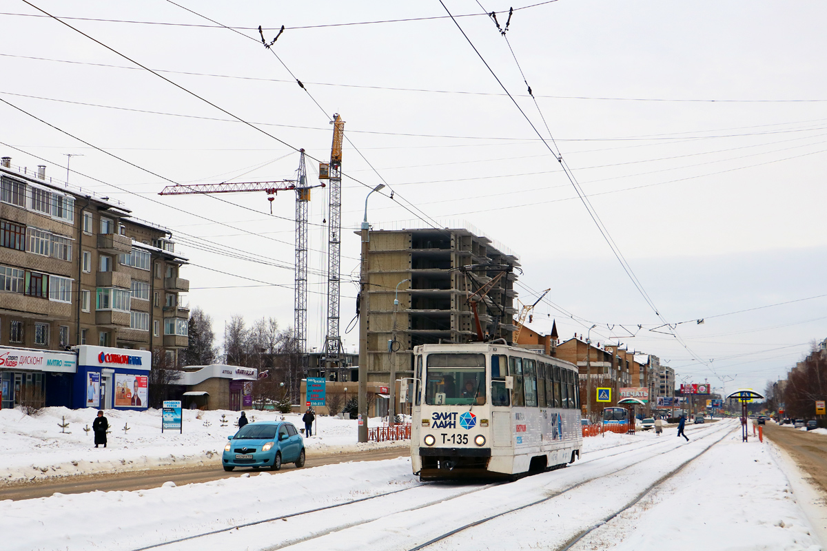 Ангарск, 71-605 (КТМ-5М3) № 135 Ангарск, 71-605 (КТМ-5М3) № 135