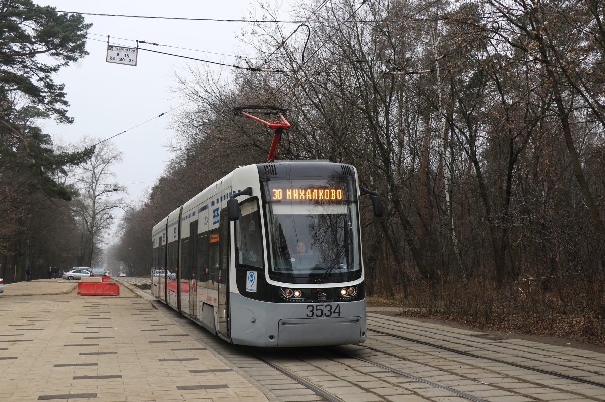 Москва, 71-414 (Pesa Fokstrot) № 3534