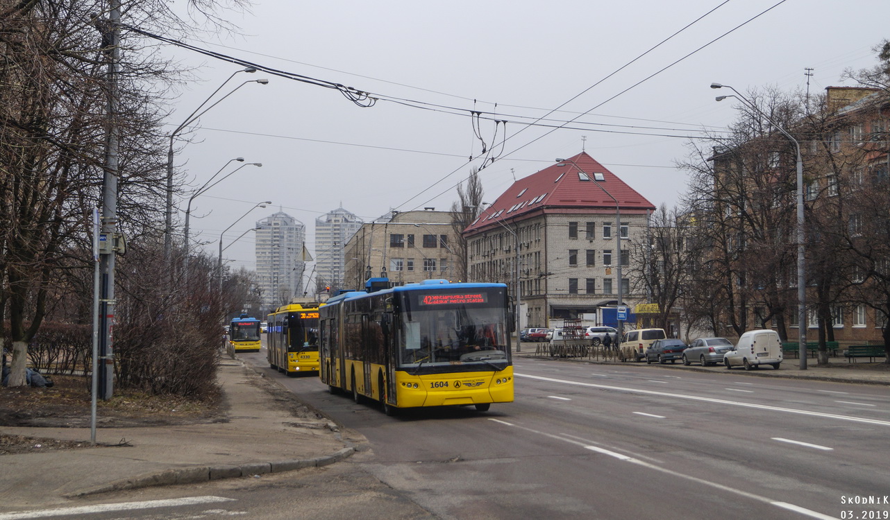 Киев, ЛАЗ E301D1 № 1604