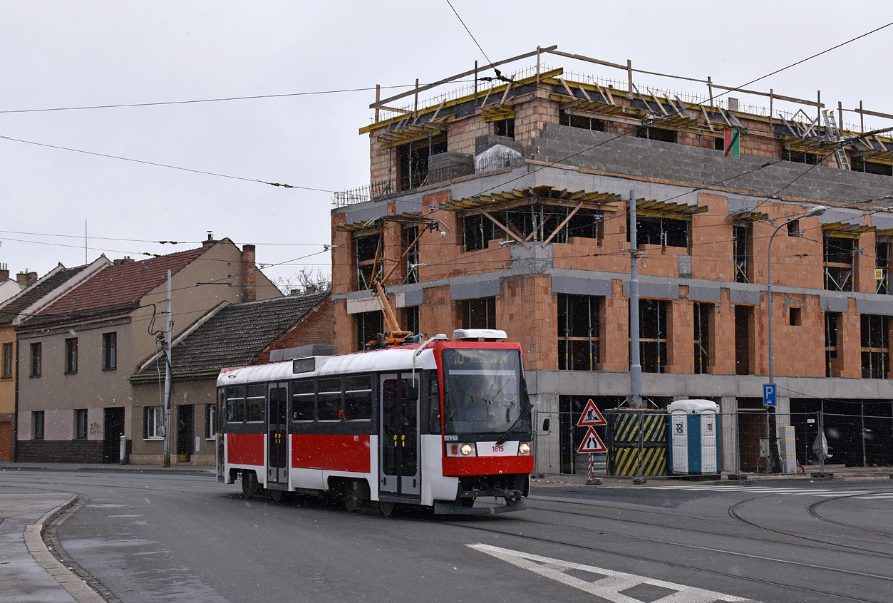 Brno, Tatra T3R (1995) — 1615