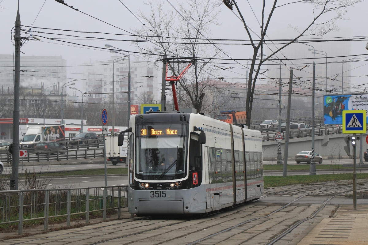 Москва, 71-414 (Pesa Fokstrot) № 3515