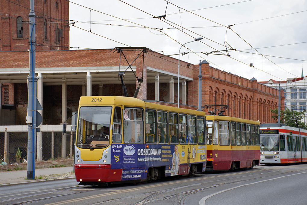 Łódź, Konstal 805NaND № 2812 Łódź, Konstal 805NaND № 2812