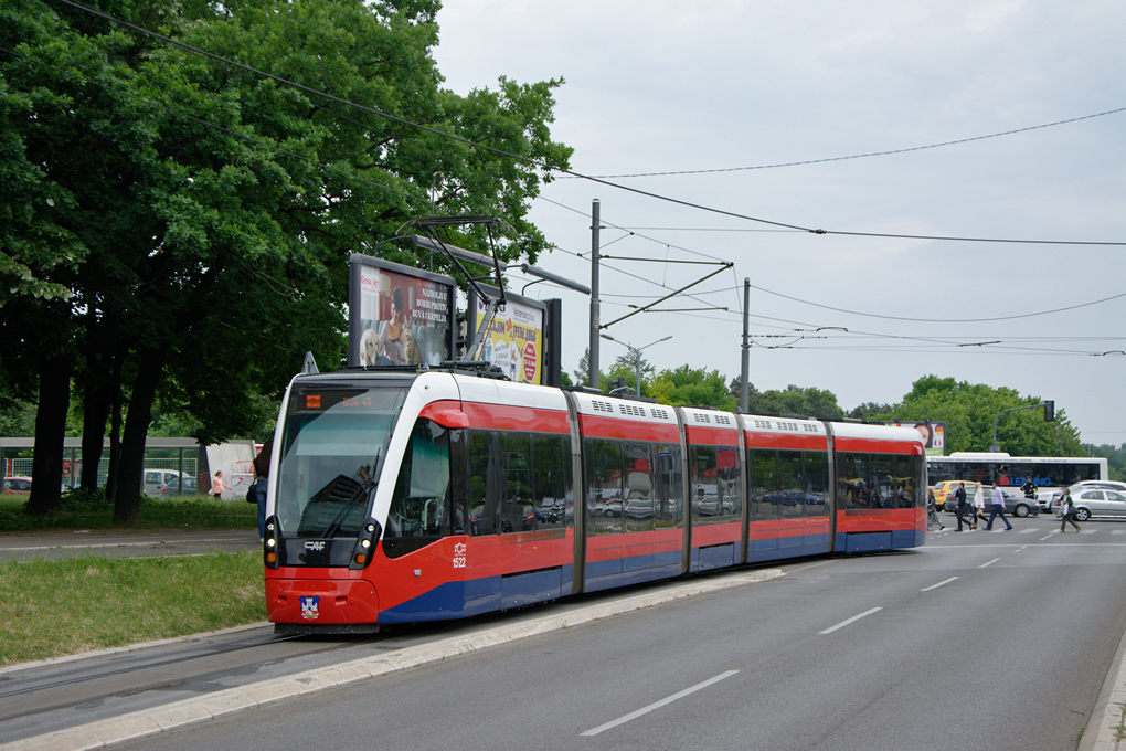 贝尔格莱德, CAF Urbos 3 # 81522 (1522)