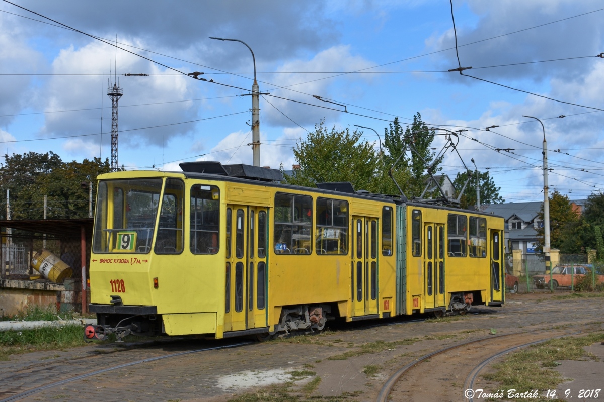 Львов, Tatra KT4SU № 1128