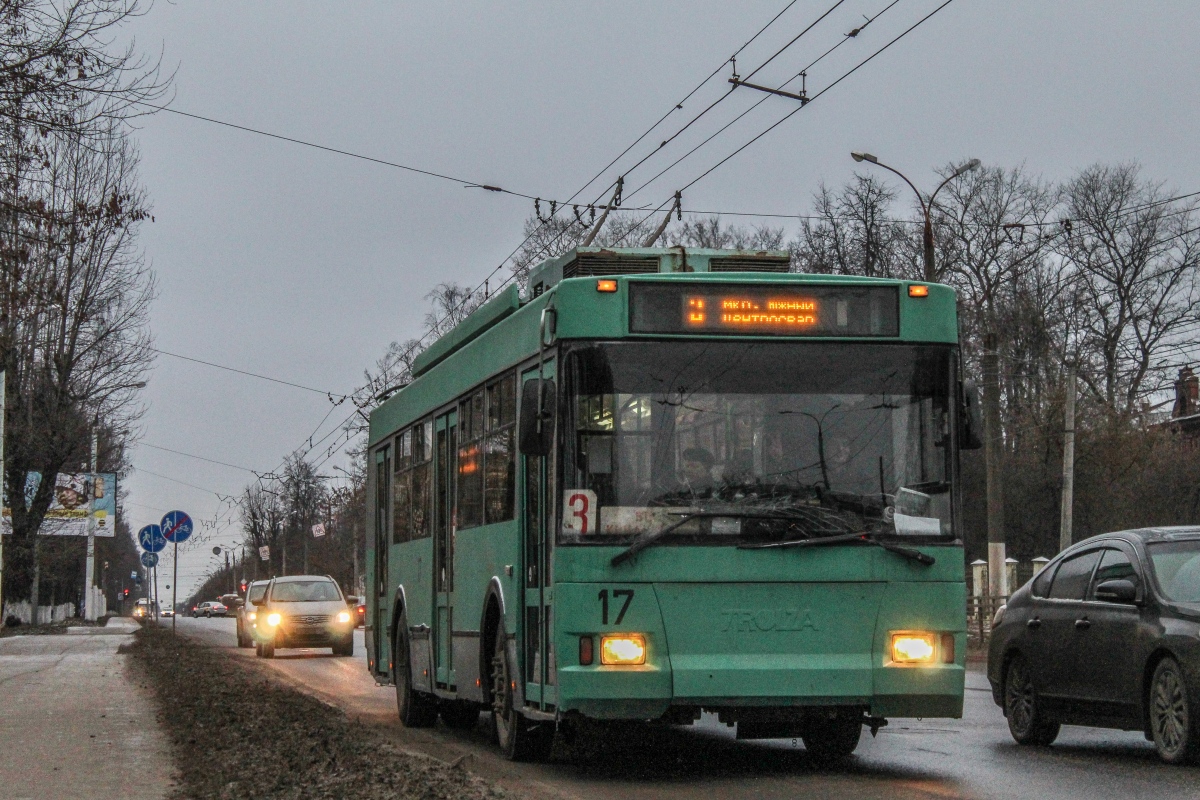 Тверь, Тролза-5275.05 «Оптима» № 17; Тверь — Последние годы тверского троллейбуса (2019 — 2020 гг.)