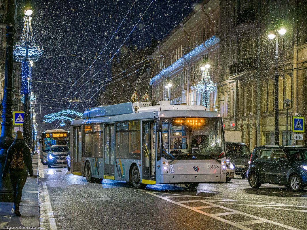 Санкт-Петербург, Тролза-5265.00 «Мегаполис» № 2518
