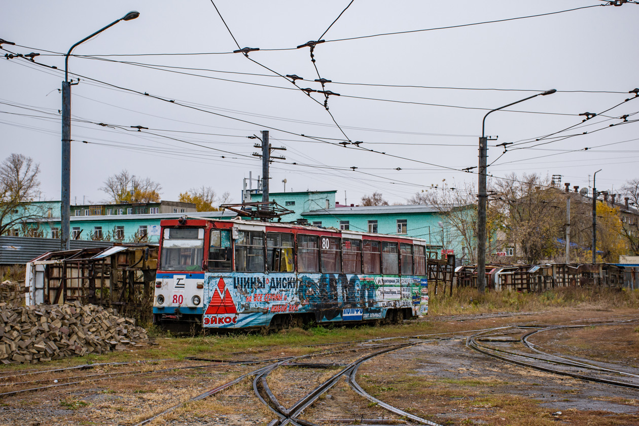 Усть-Каменогорск, 71-605 (КТМ-5М3) № 80