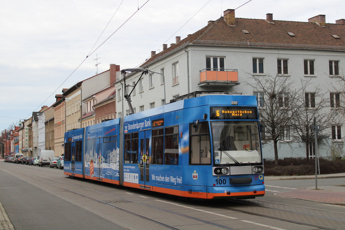 Бранденбург-на-Хафеле, Duewag MGT6D № 100