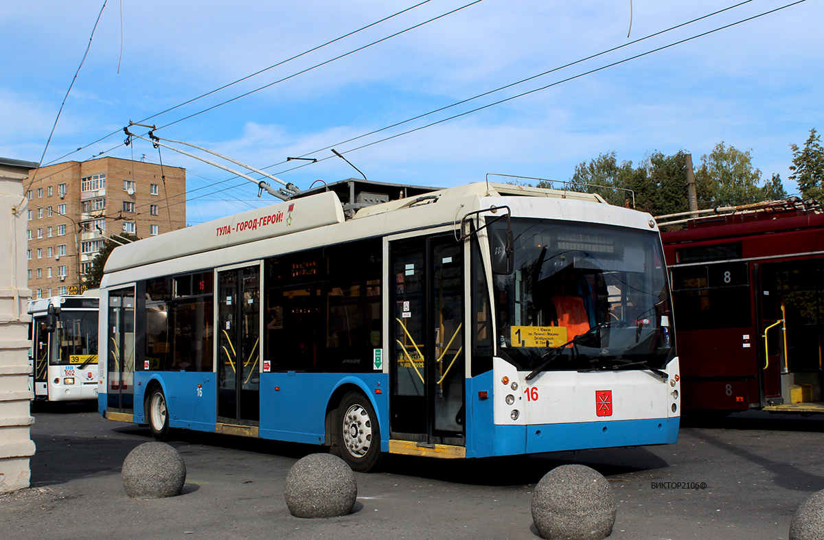 Тула, Тролза-5265.00 «Мегаполис» № 16 Тула, Тролза-5265.00 «Мегаполис» № 16