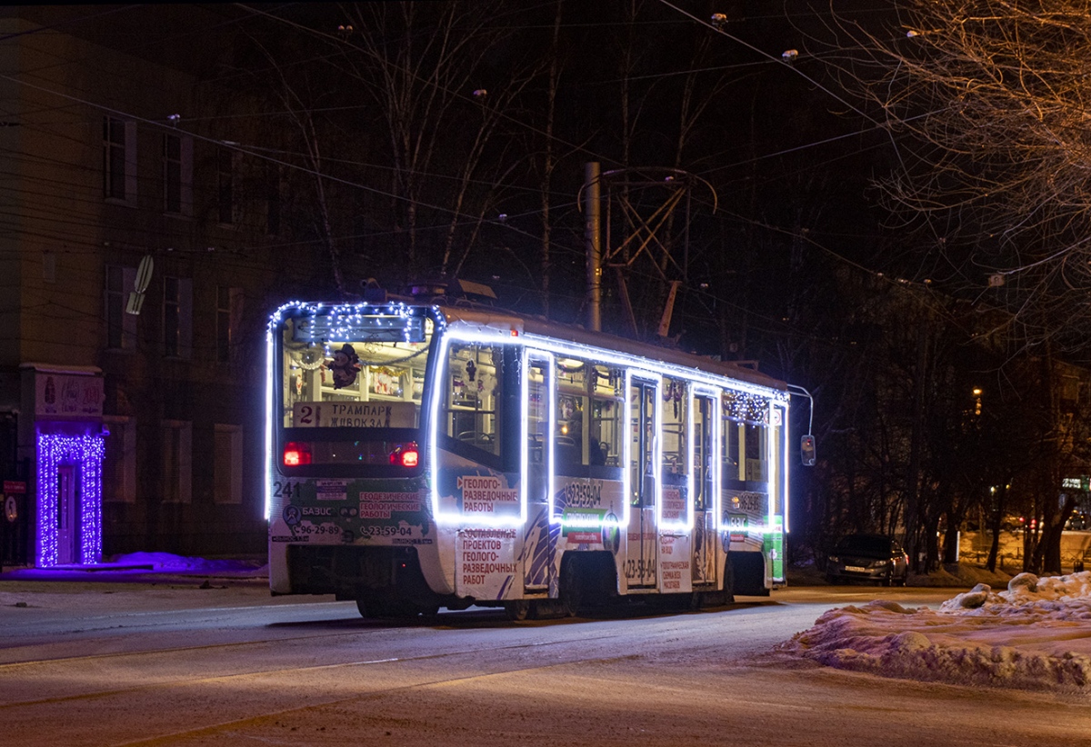 Irkutsk, 71-619KT č. 241; Irkutsk — Night and evening photos