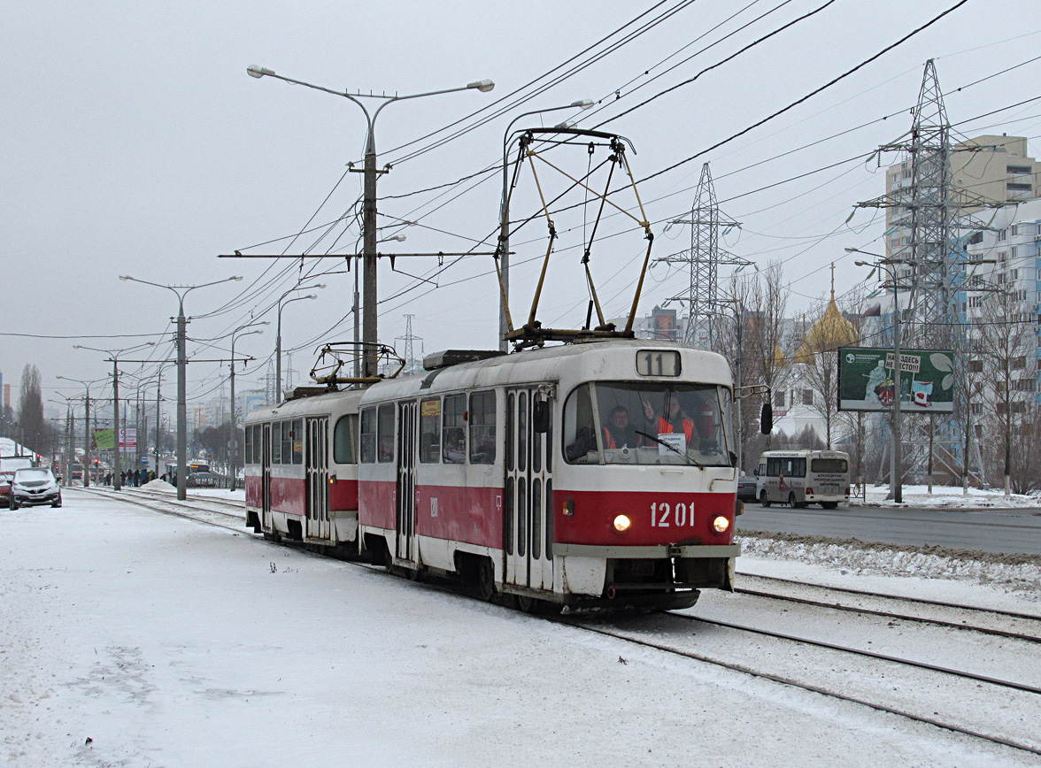 Самара, Tatra T3E № 1201