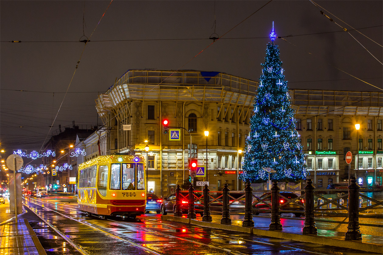 Санкт-Петербург, ЛМ-68М2 (мод. СПб ГЭТ) № 7590