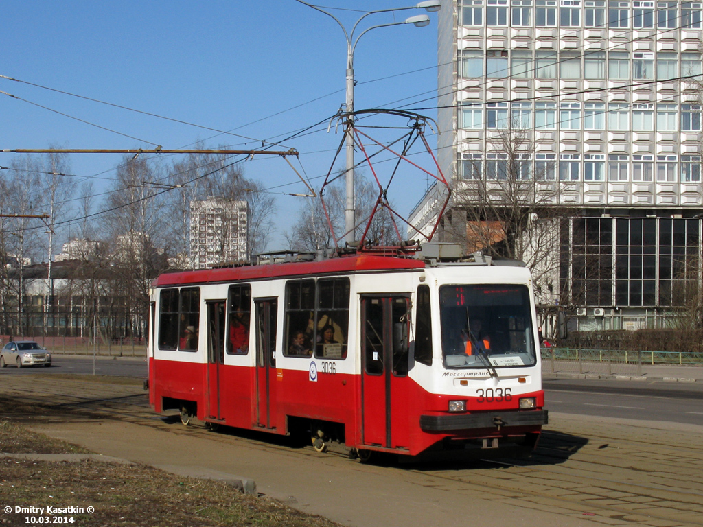 Москва, 71-134А (ЛМ-99АЭ) № 3036