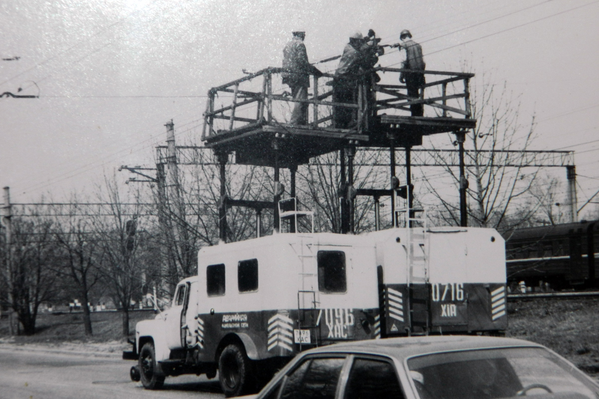 Харков — Исторические фотографии; Харков — Музей ЭТ; Харков — Строительство троллейбусных линий