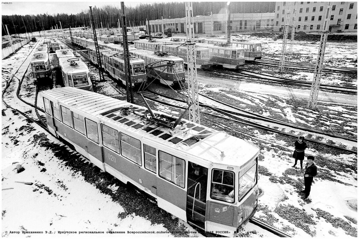 Uszty-Ilimszk, 71-605 (KTM-5M3) — 020; Uszty-Ilimszk — Tram Depot