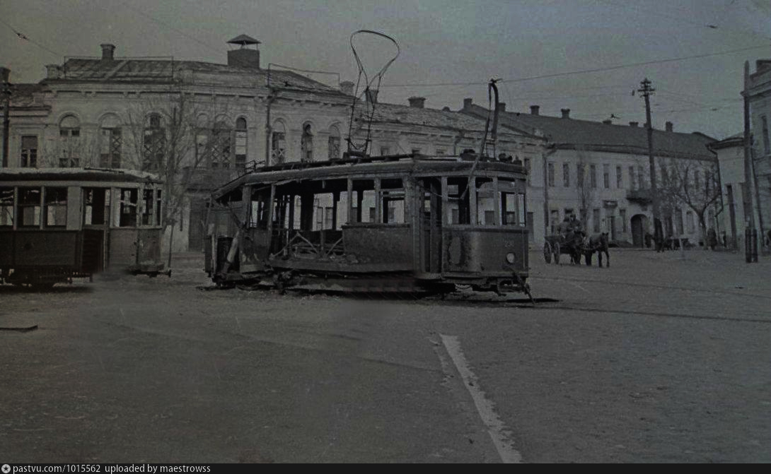 Днепр, Двухосный моторный Николаевского завода № 236; Днепр — Исторические фотографии: Трамвай