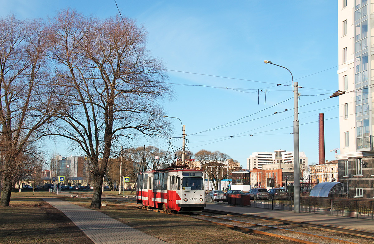 Санкт-Пецярбург — Трамвайные линии и инфраструктура