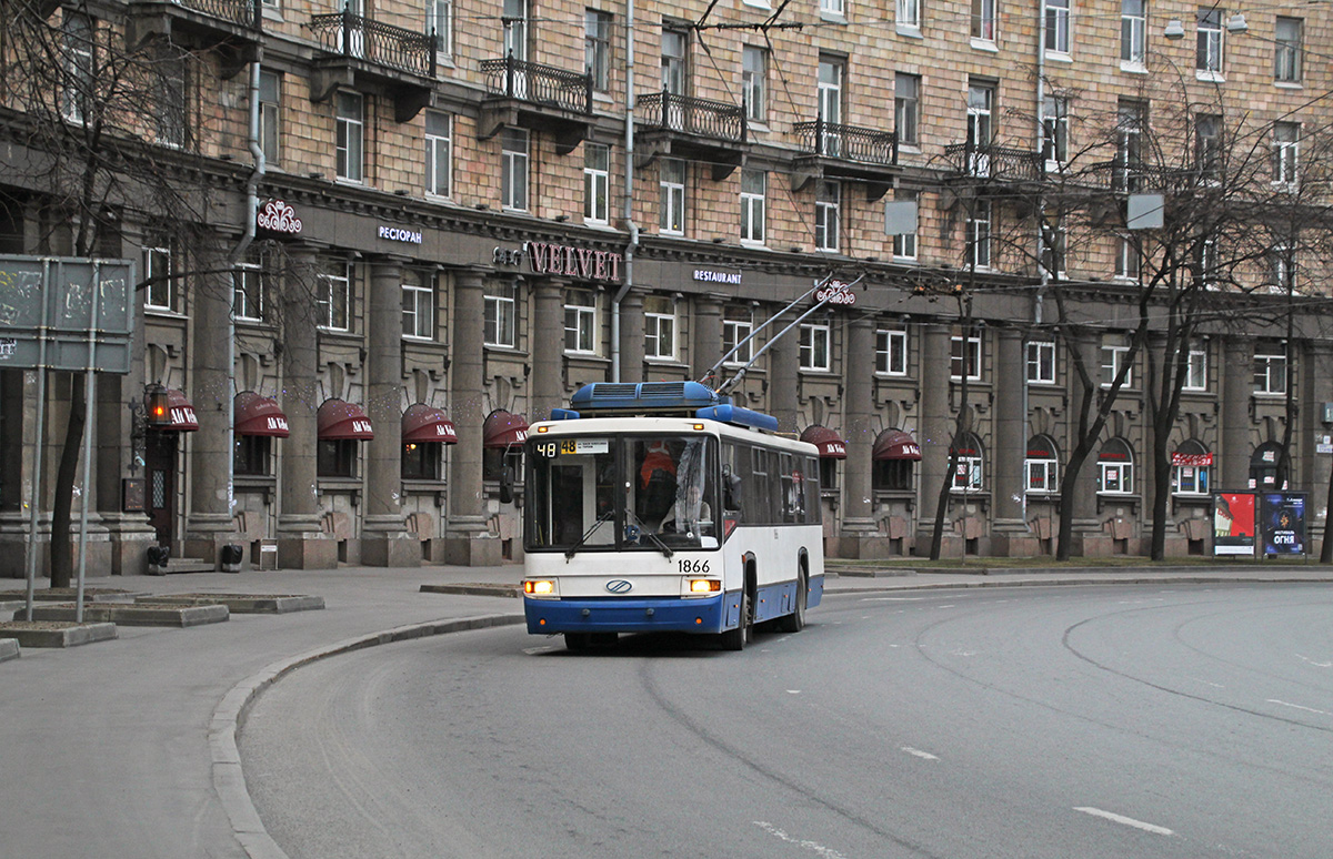 Санкт-Петербург, БТЗ-52768Т № 1866