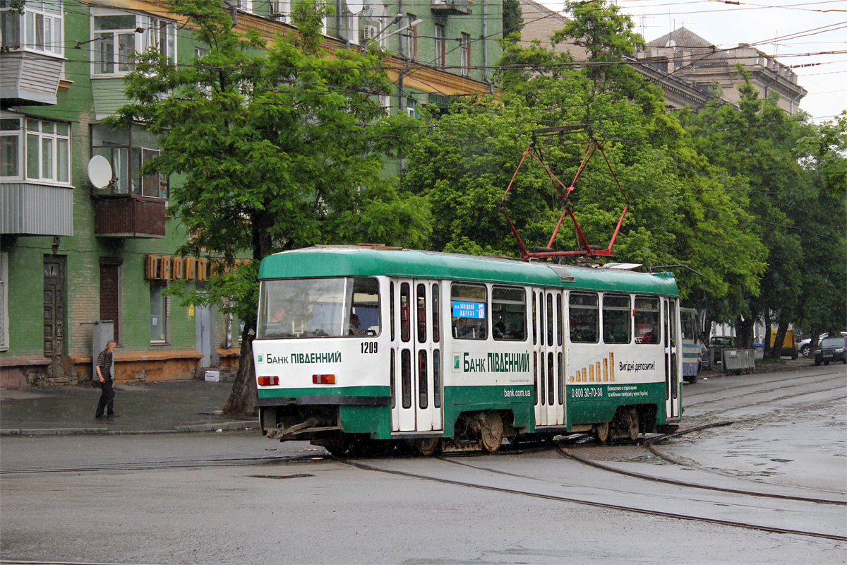 Днепр, Tatra T3SU № 1209
