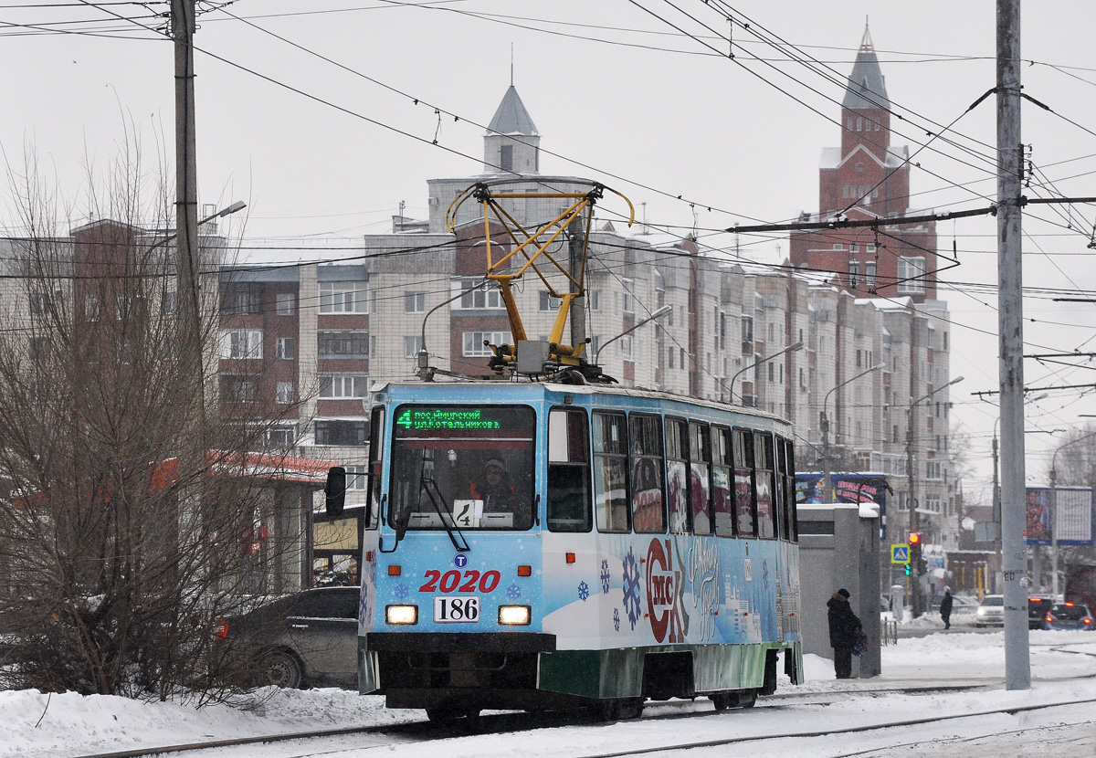 Омск, 71-605ЭП № 186
