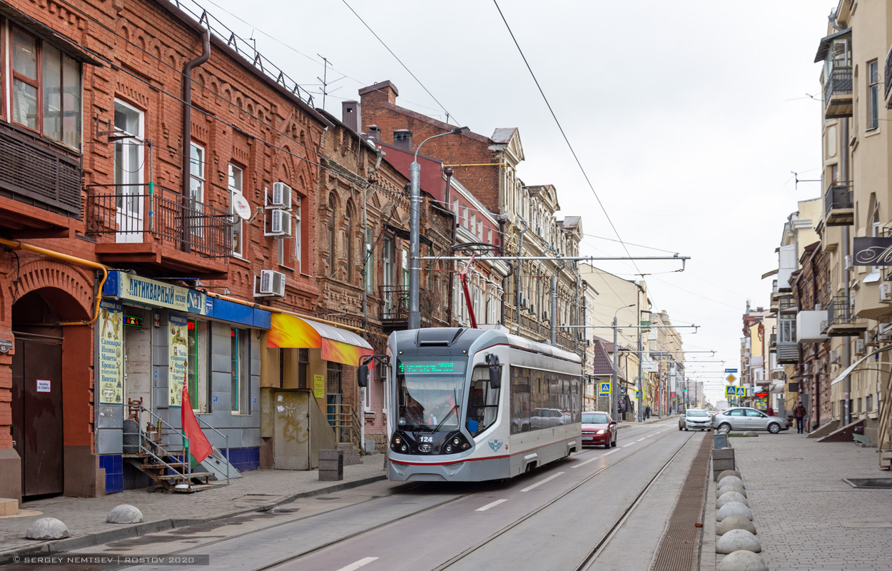 Ростов-на-Дону, 71-911E «City Star» № 124