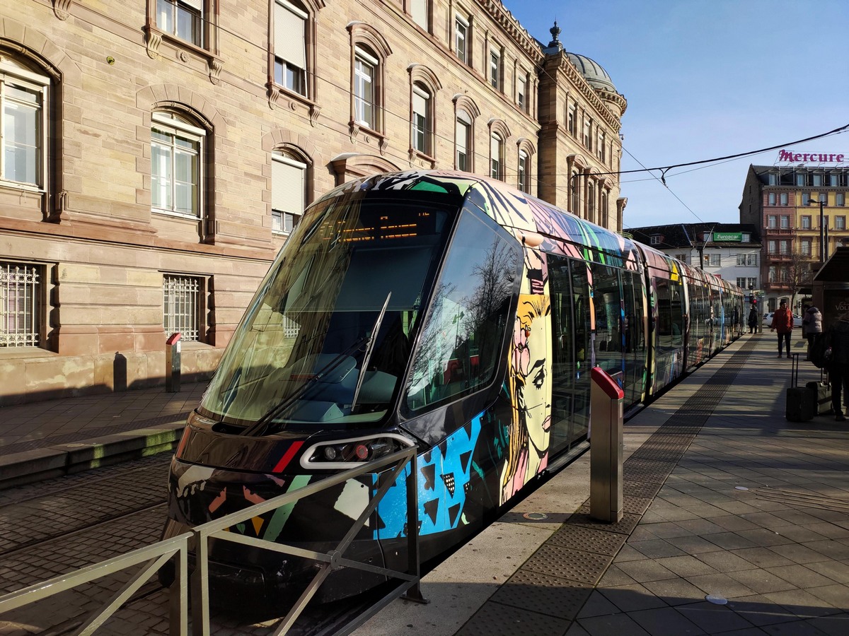 Страсбург, Alstom Citadis 403NG № 3008