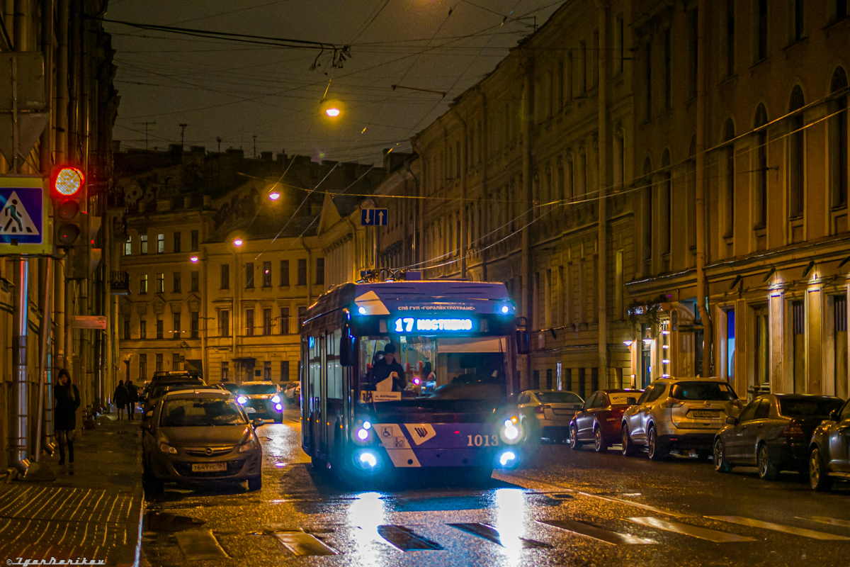 Saint-Petersburg, Trolza-5265.08 “Megapolis” № 1013 Saint-Petersburg, Trolza-5265.08 “Megapolis” № 1013