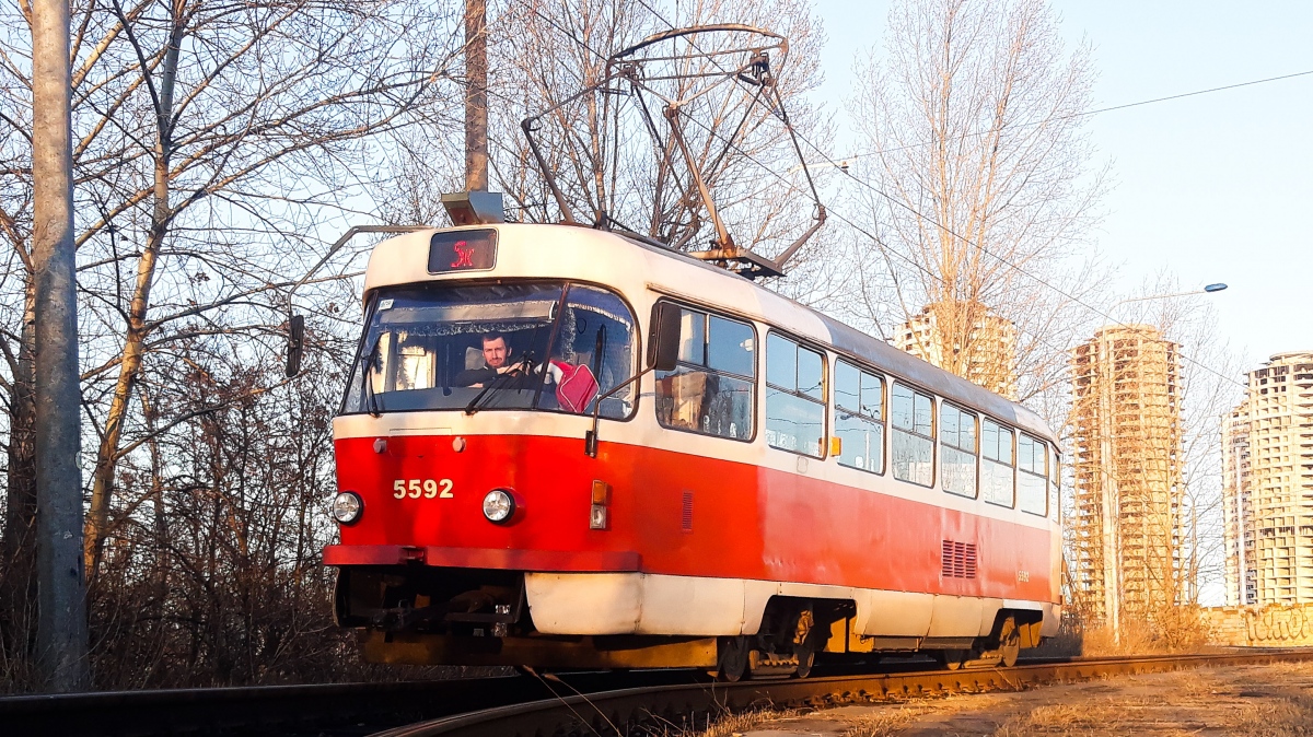 Киев, Tatra T3SUCS № 5592