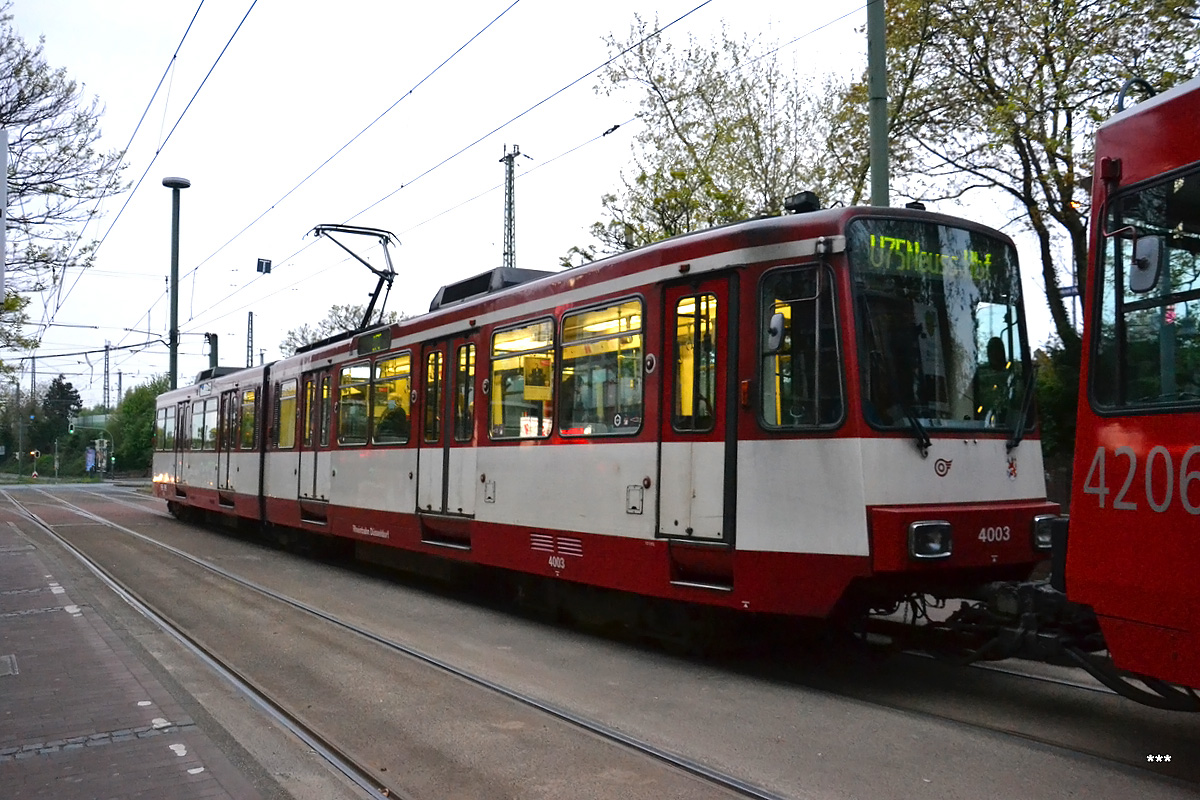 Дюссельдорф, Duewag B80D № 4003