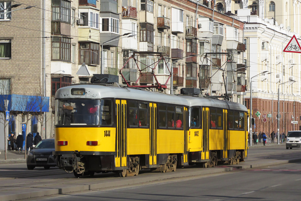 Днепр, Tatra T4D-MT № 1444