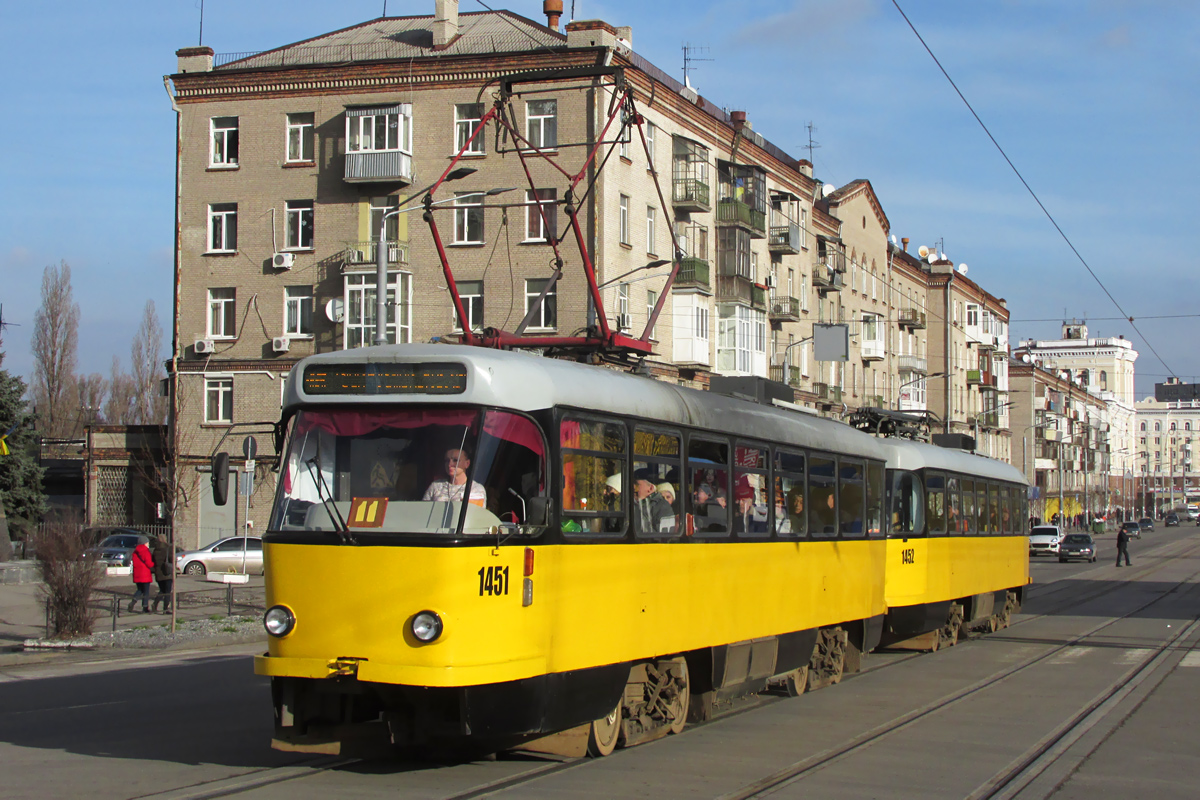 Днепр, Tatra T4D-MT № 1451