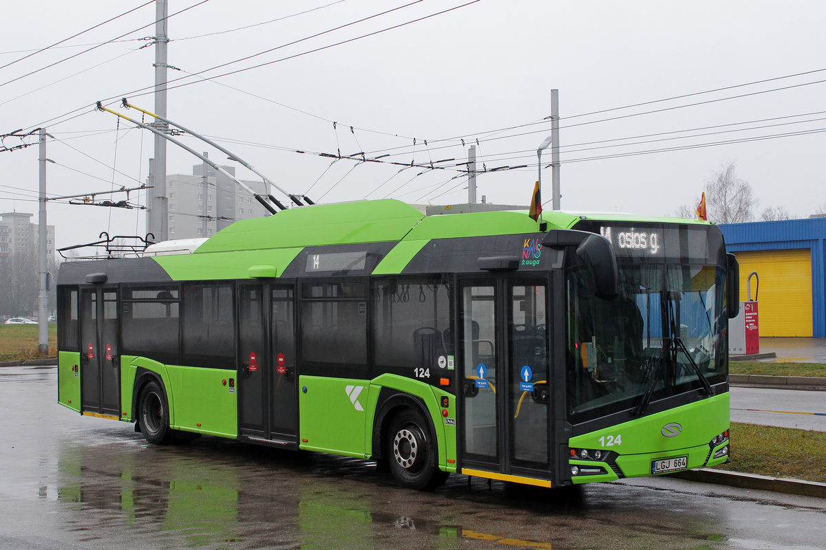 Каунас, Solaris Trollino IV 12 Medcom № 124