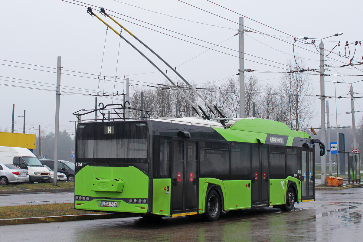Каунас, Solaris Trollino IV 12 Medcom № 124