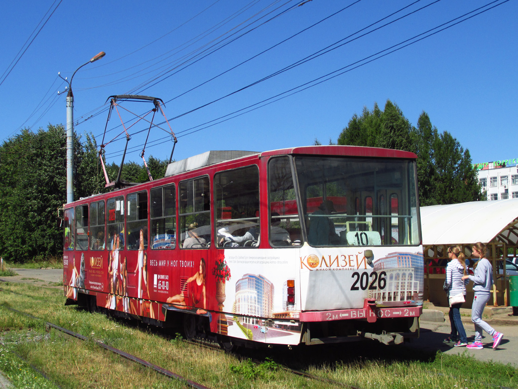 Ижевск, Tatra T6B5SU № 2026