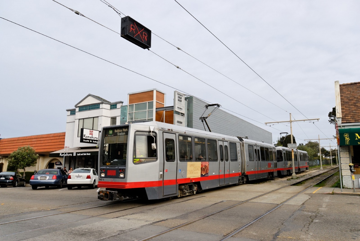 Сан-Франциско, область залива, Breda LRV SFS № 1442