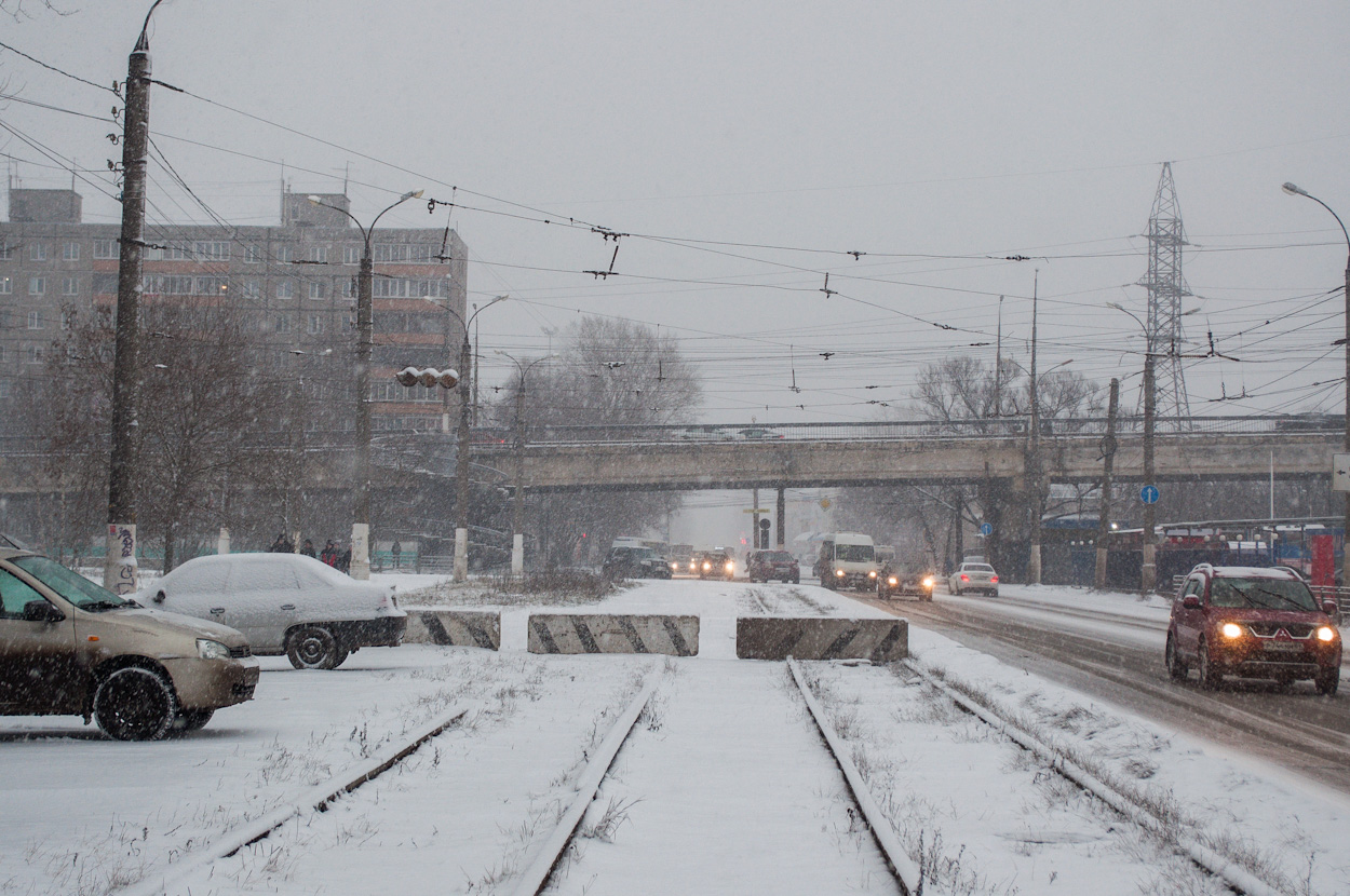 Tver — Closed tram lines