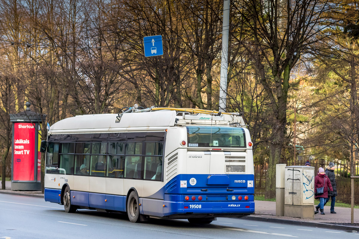 Рига, Škoda 24Tr Irisbus Citelis № 19508
