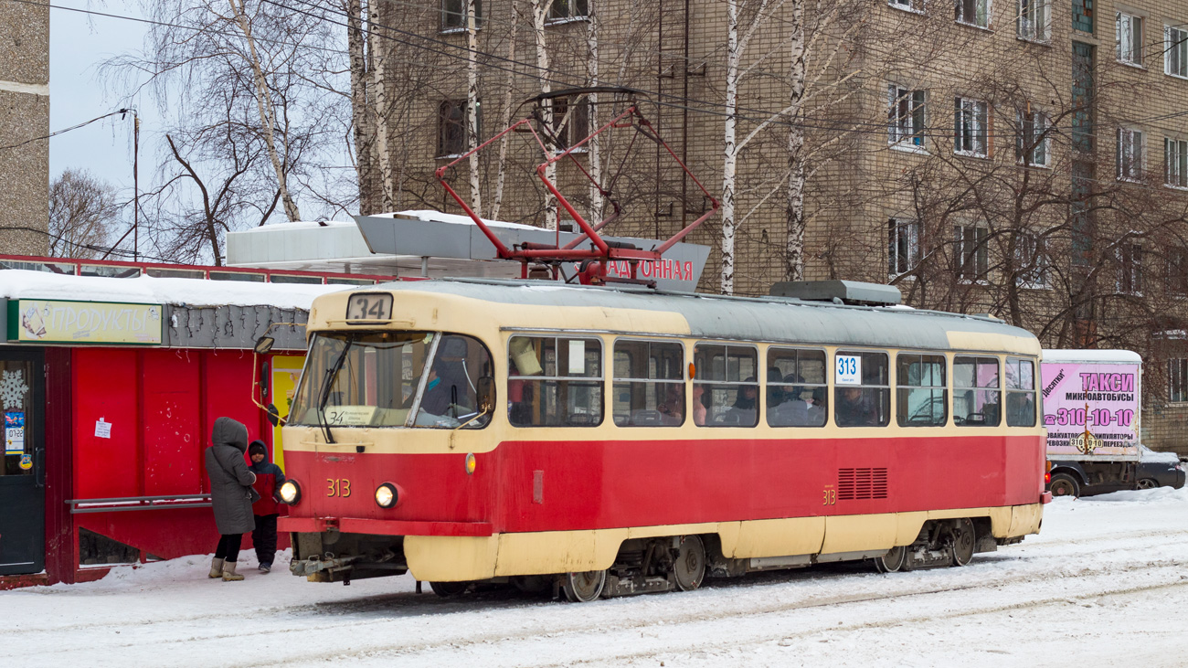 Екатеринбург, Tatra T3SU № 313
