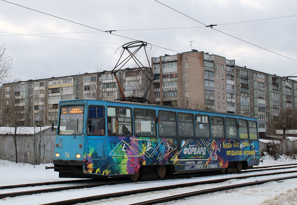Череповец, 71-605 (КТМ-5М3) № 74