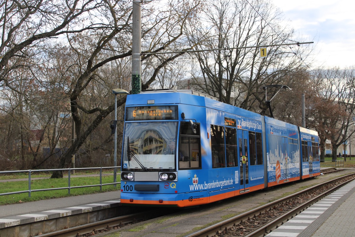 Бранденбург-на-Хафеле, Duewag MGT6D № 100