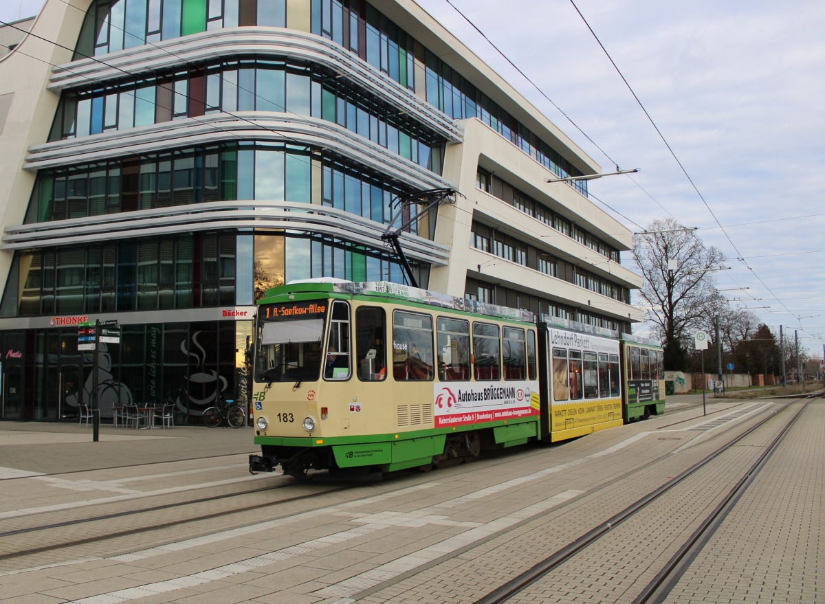 Бранденбург-на-Хафеле, Tatra KTNF6-B № 183