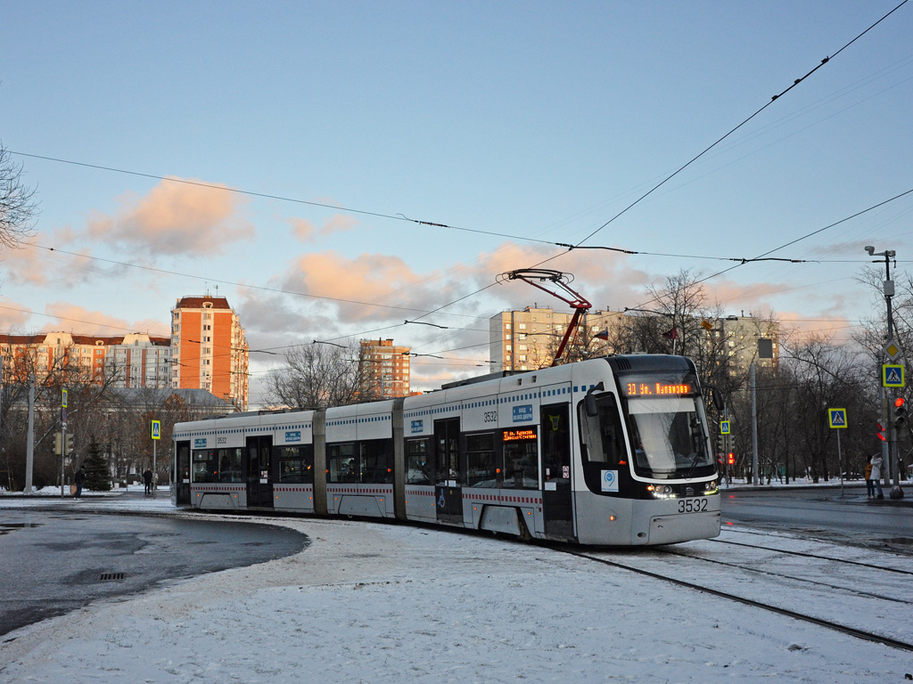 Moskva, 71-414 (Pesa Fokstrot) č. 3532 Moskva, 71-414 (Pesa Fokstrot) č. 3532